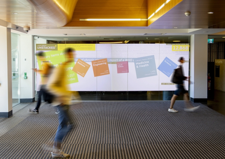 UNSW Library unveils 'heartbeat of the University' | Jobs@UNSW